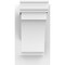 Ekena Millwork Imperial Architectural Grade PVC Outlooker with Traditional Ends, 7"W X 12"D X 12"H OUTP07X12X12IMP01 - alternate 4